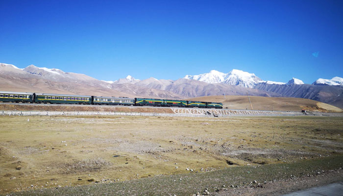 Get to Tibet by train