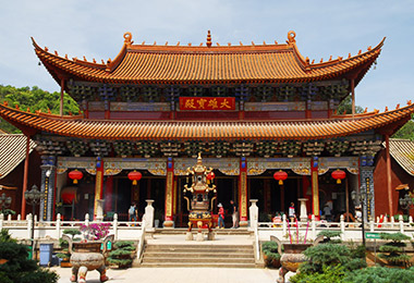 Qiongzhu Temple in Kunming City of Yunnan