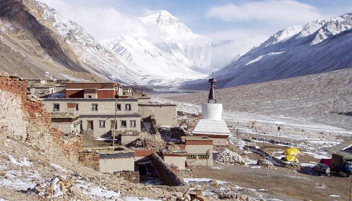 Rongbuk Monastery is the highest monastery 
