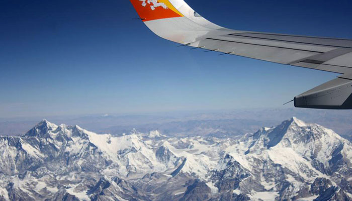 Aerial View of Mount Everest