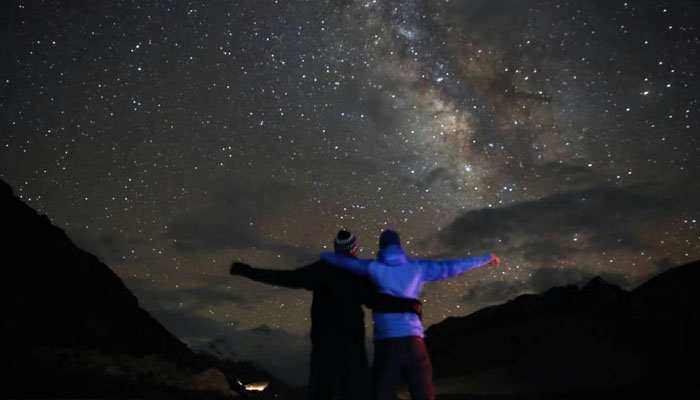 Tibet Everest Base Camp beautiful night