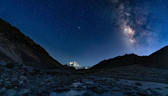 The milky way of Mount Everest