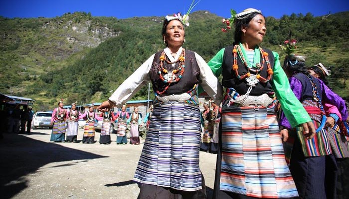 The Sherpas in Gama Valley region