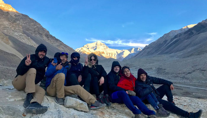 Mount Everest sunrise