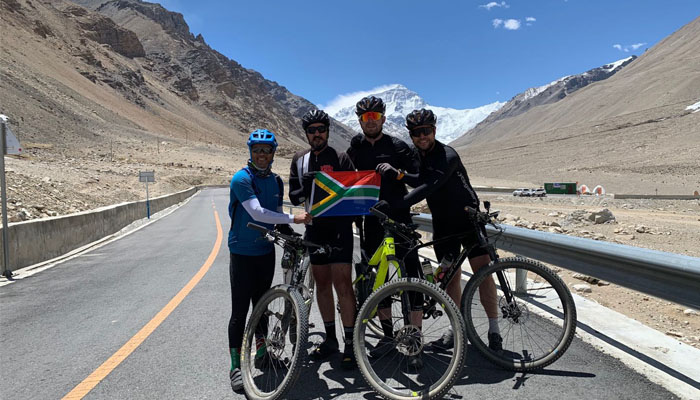 Cycling to Everest Base Camp