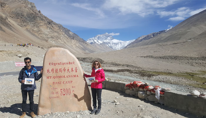 Mount Everest at EBC