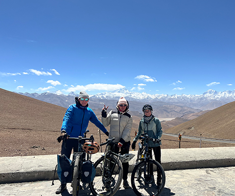 cycling in tibet
