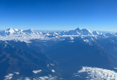 View Mount Everest on a flight from Lhasa to Kathmandu