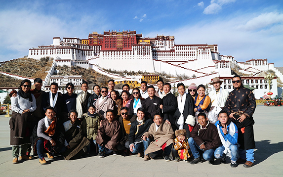 Tibet tour team