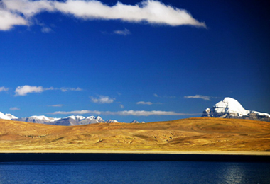 Mount Kailash and Lake Manasarovar
