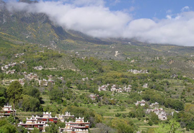 Jiaju Zangzhai Tibetan village