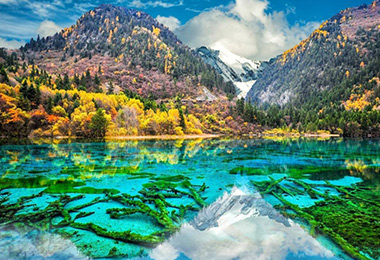 Jiuzhaigou in Sichuan