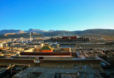 Sakya county is located southwest of Shigatse city.