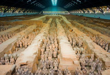 Visiting the Terracotta Warriors and Horses Museum is the top thing to do in Xian.