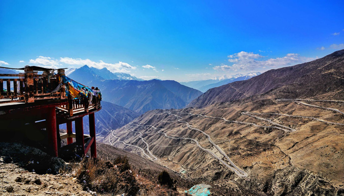 Nujiang River 72 Turns