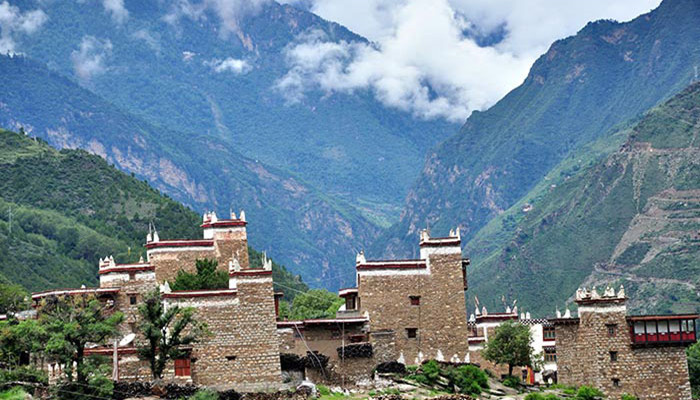 Danba Jiaju Tibetan Village