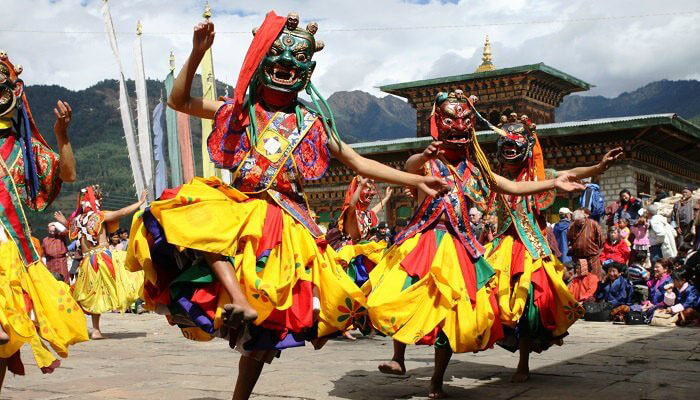Bhutan Trongsa Tshechu Festival