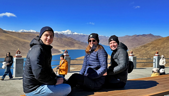Yamdrok Lake on Lhasa to Everest Base Camp Overland Tou