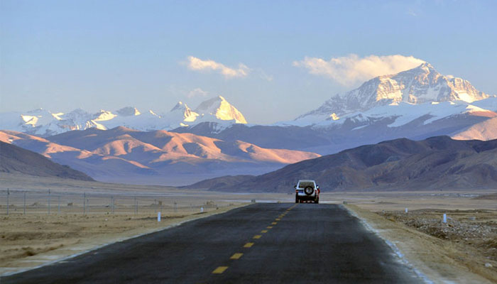 Kathmandu to Lhasa overland tour via Mount Everest