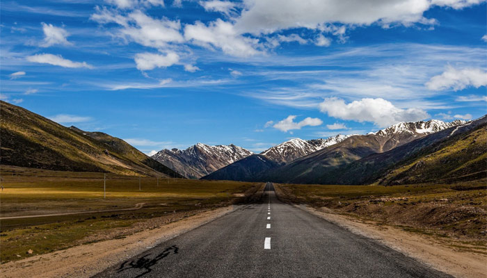 Get to Tibet by road