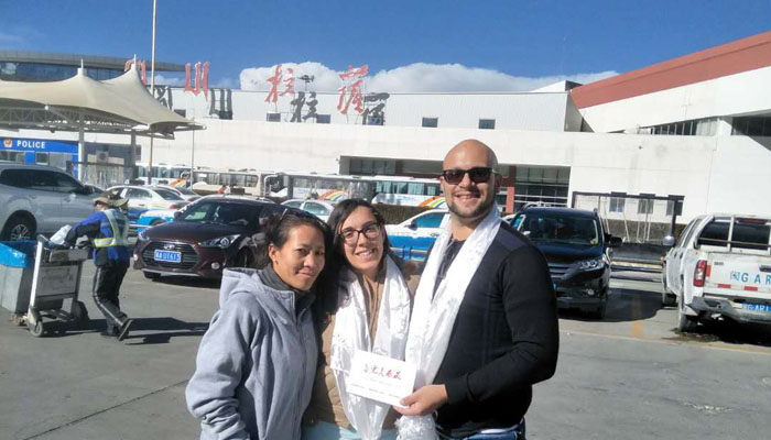 Arrive in Lhasa Gonggar Airport