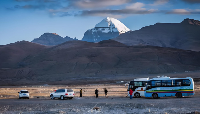 The G219 Xinjiang-Tibet Highway passes through the sacred Mount Kailash