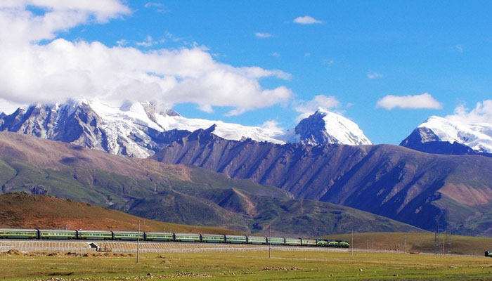 Qinghai-Tibet Railway scenery