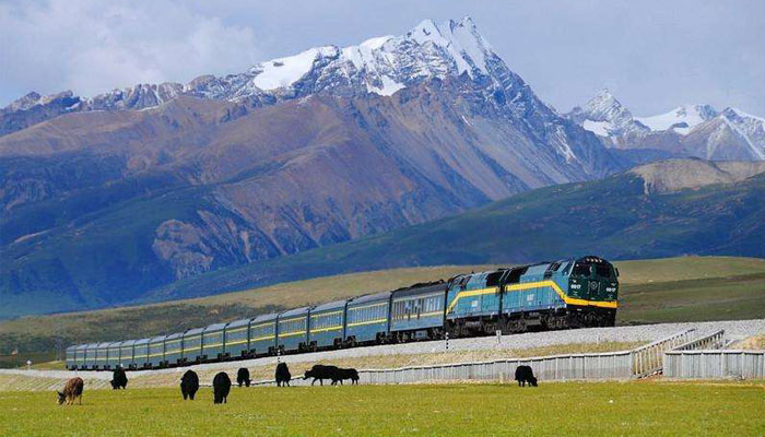 Qinghai-Tibet Railway to Lhasa