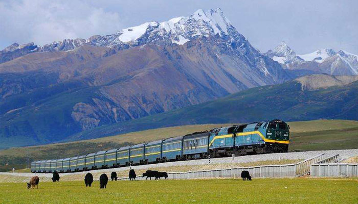 Tibet train to Lhasa