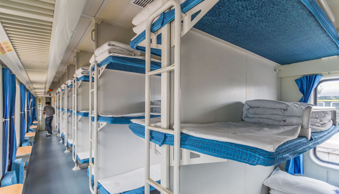 Tibet train hard sleeper