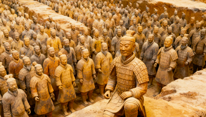 Terracotta Warriors in Xi&rsquo;an