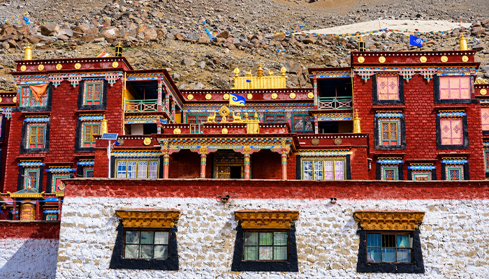 Dirapuk Monastery on the Mount Kailash Kora