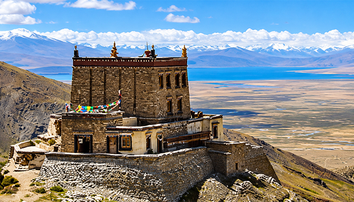 Gyangzha Monastery Near Mount Kailash