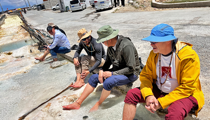 Tirthapuri Hot Springs near Mount Kailash