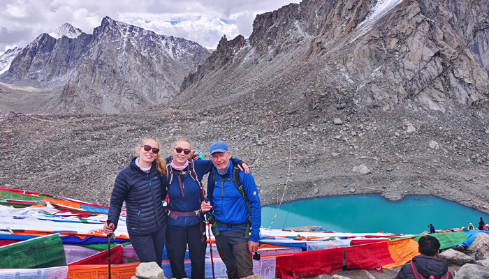 Dolma La Pass and Gauri Kund Lake on the Mount Kailash Kora