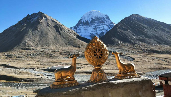 North Face of Mount Kailash from Dirapuk Monastery