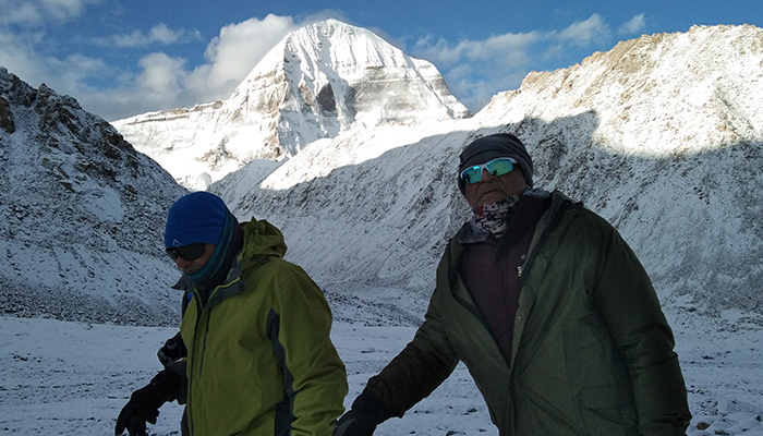 Trekking around the holy Mount Kailash