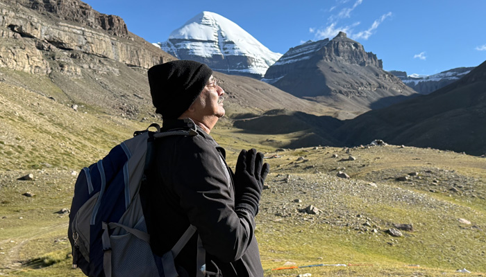 meditation at Mount Kailash