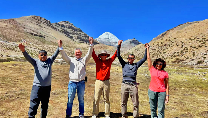 South face of Mount Kailash in Tibet