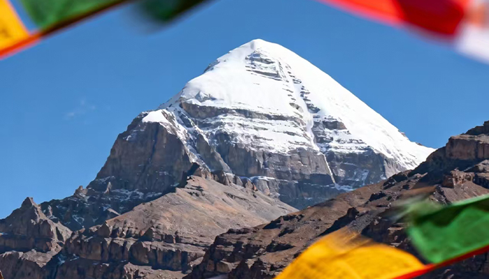 The summit of Mount Kailash