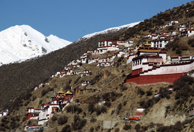 Drigung Til Monastery in Winter