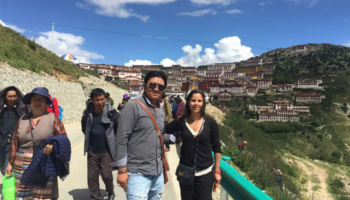 Visit Ganden Monastery near downtown Lhasa