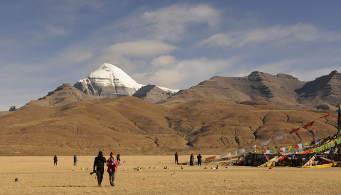 Mount Kailash is the most sacred mountain in Tibet