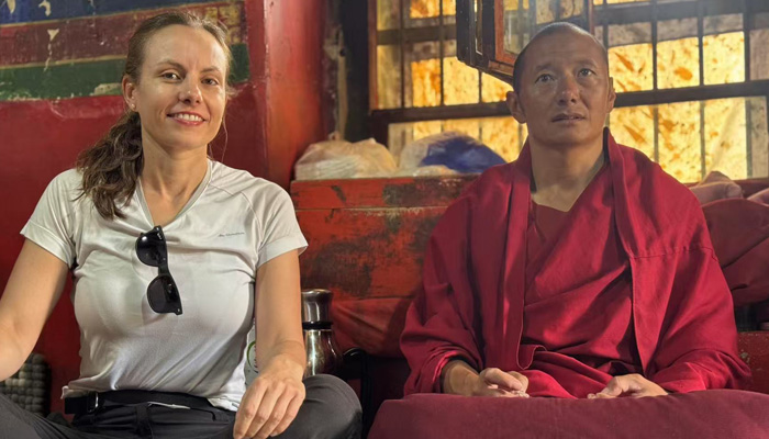 Our guest explored Sera Monastery