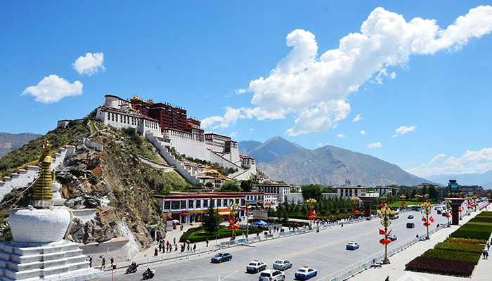 Potala Palace in Lhasa