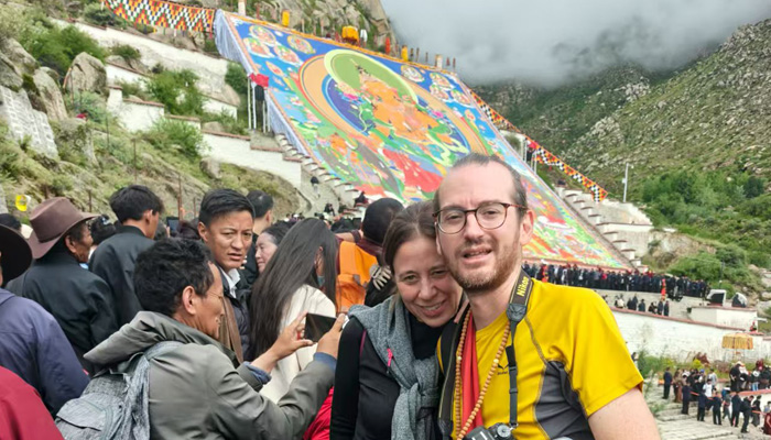Experience the Shoton Festival at Drepung Monastery