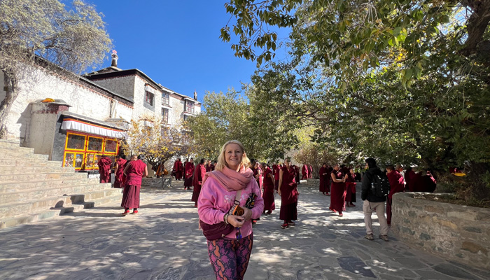Visit a monastery in Lhasa