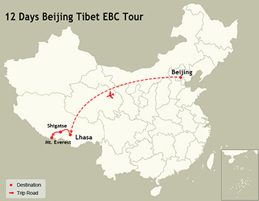 12 Days Beijing Tibet EBC Tour