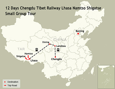 12 Days Chengdu Tibet Railway Lhasa Namtso Shigatse Tour