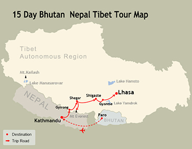 15 Day Epic Himalayan Kingdoms Tour from Bhutan